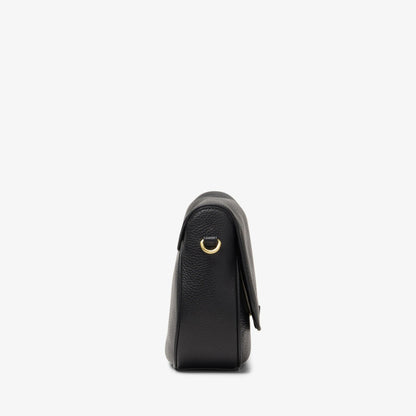 Utility Saddle Black Leather - Clarks Women
