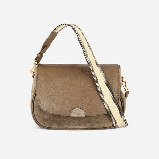 Utility Saddle Olive Suede - Clarks Women