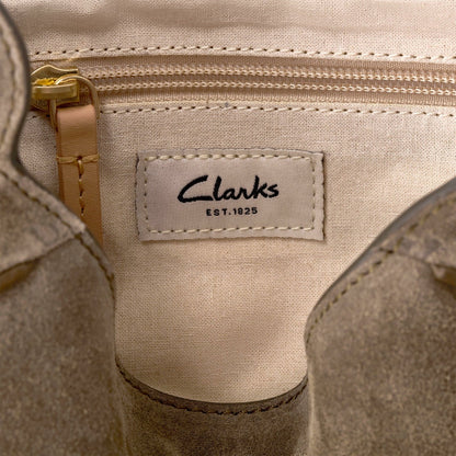 Utility Saddle Olive Suede - Clarks Women