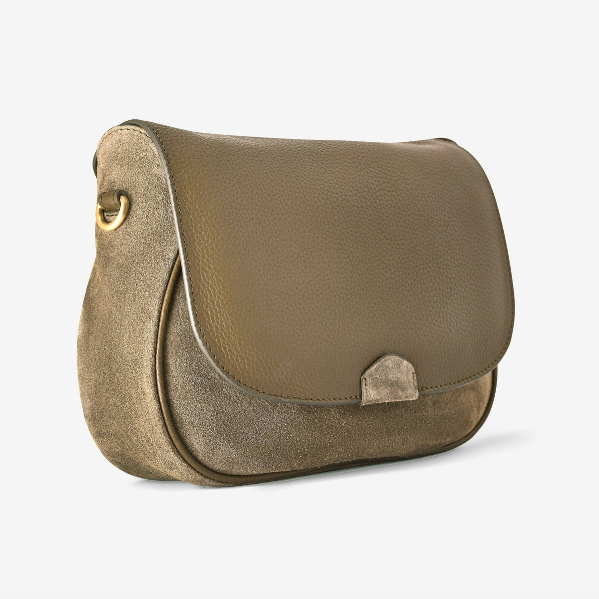 Utility Saddle Olive Suede - Clarks Women