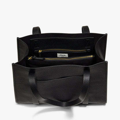 Shopper Tote Black - Clarks Women