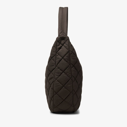 Quilted Tote Dark Brown - Clarks Women