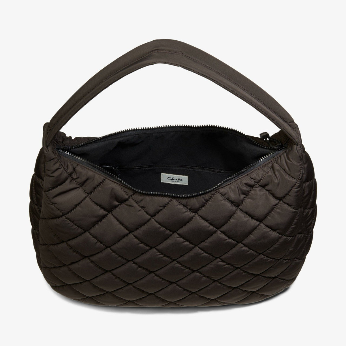 Quilted Tote Dark Brown - Clarks Women