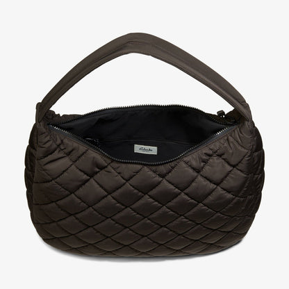 Quilted Tote Dark Brown - Clarks Women