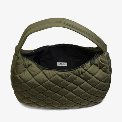 Quilted Tote Olive - Clarks Women
