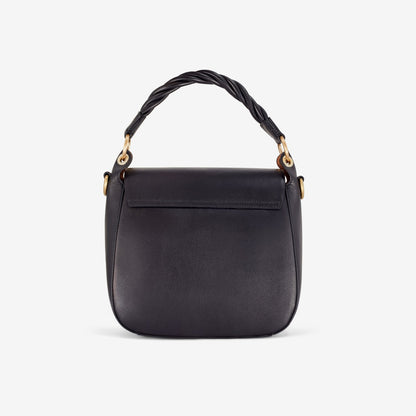 Twist Midi Black Leather - Clarks Women
