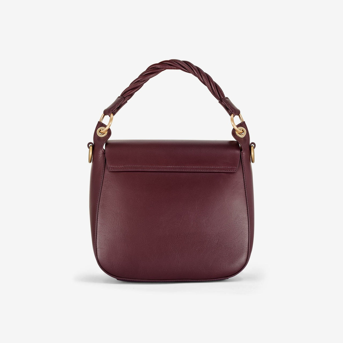 Twist Midi Burgundy Leather - Clarks Women