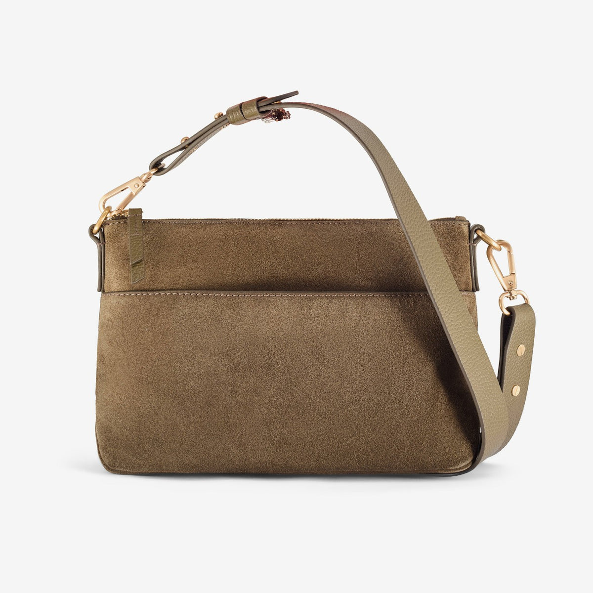 Willow Cross Olive Suede - Clarks Women