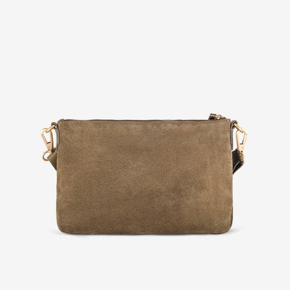 Willow Cross Olive Suede - Clarks Women