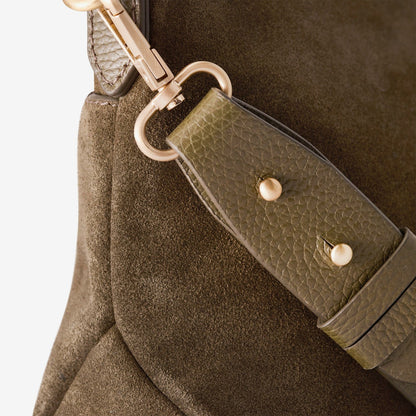 Willow Cross Olive Suede - Clarks Women