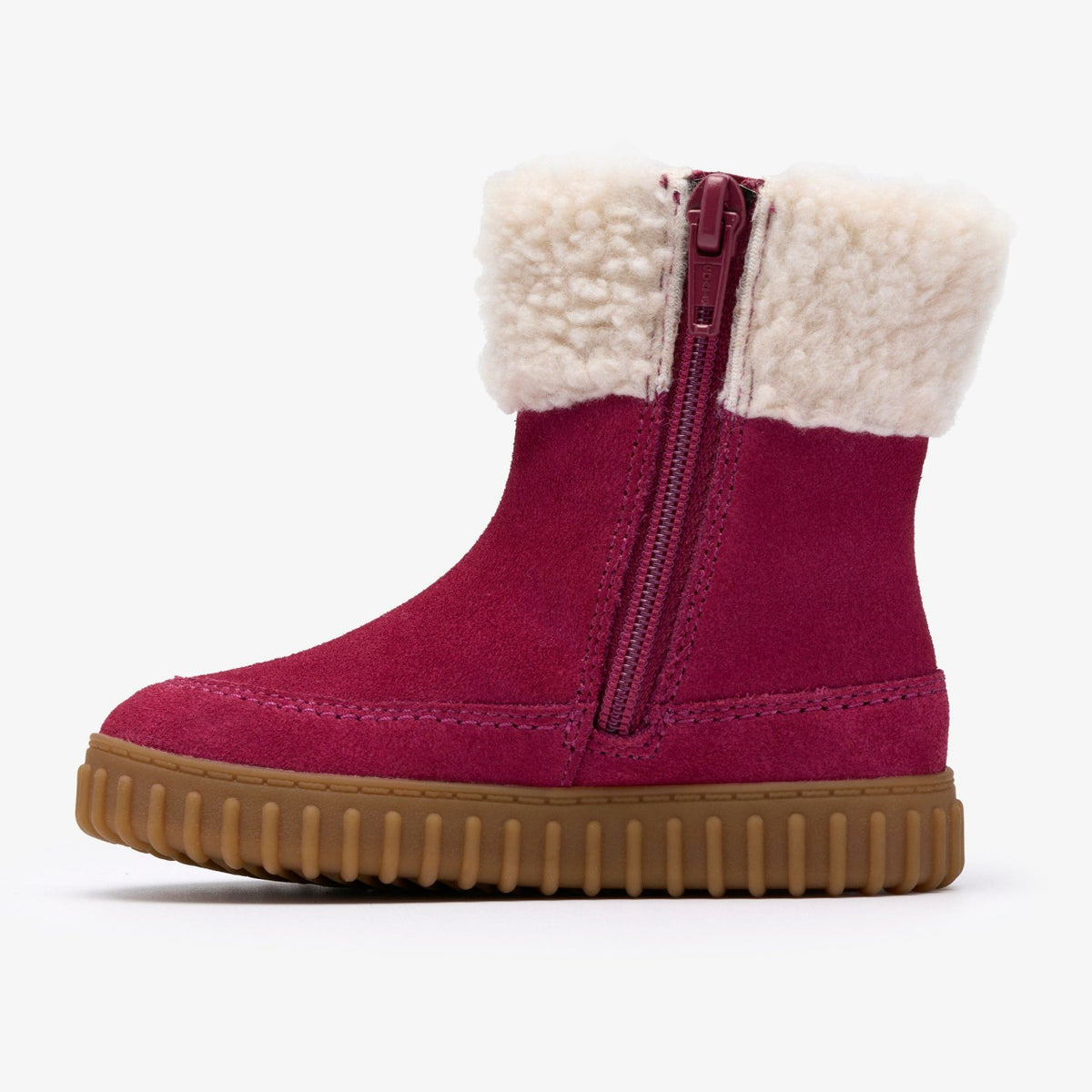 Cove Snug Toddler Berry Suede - Clarks Kids