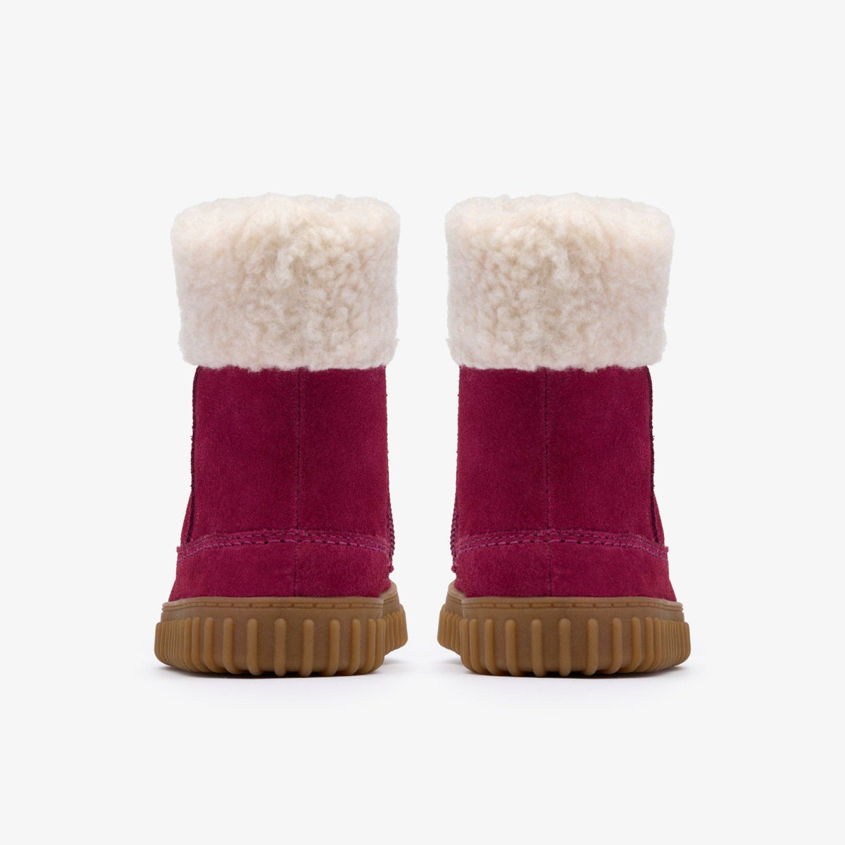Cove Snug Toddler Berry Suede - Clarks Kids