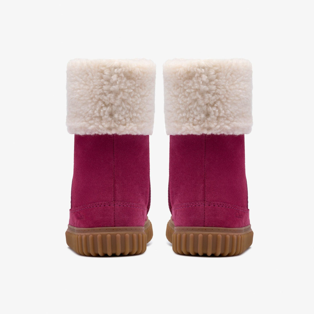 Cove Snug Kid Berry Suede - Clarks Kids