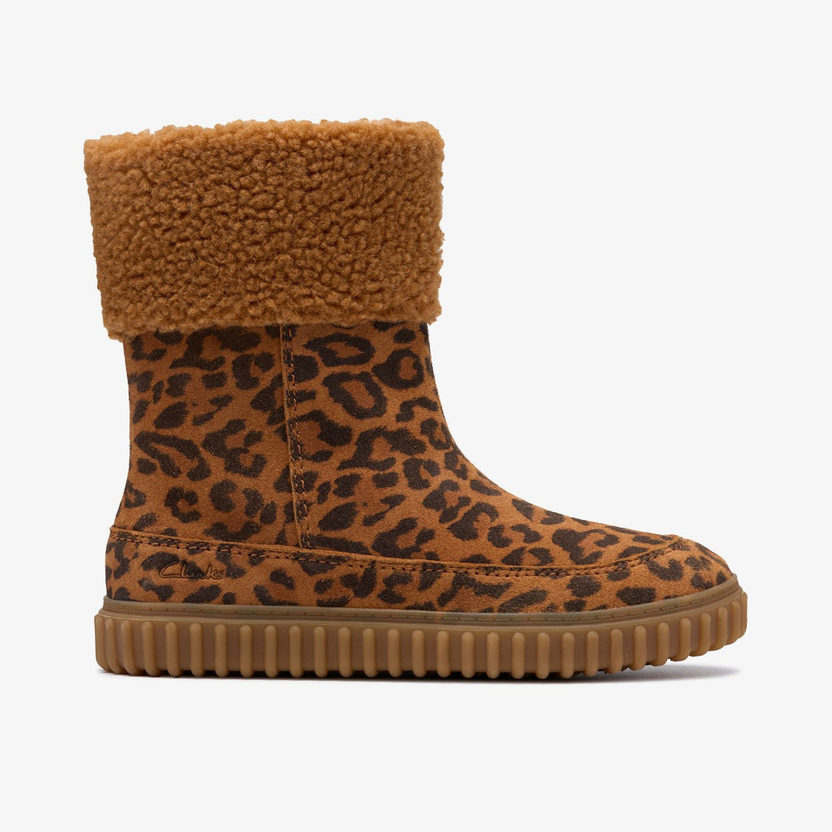Cove Snug Kid Leopard Print - Clarks Kids
