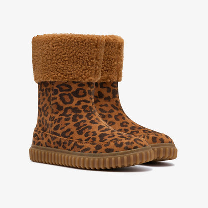 Cove Snug Kid Leopard Print - Clarks Kids
