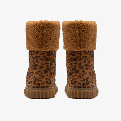 Cove Snug Kid Leopard Print - Clarks Kids