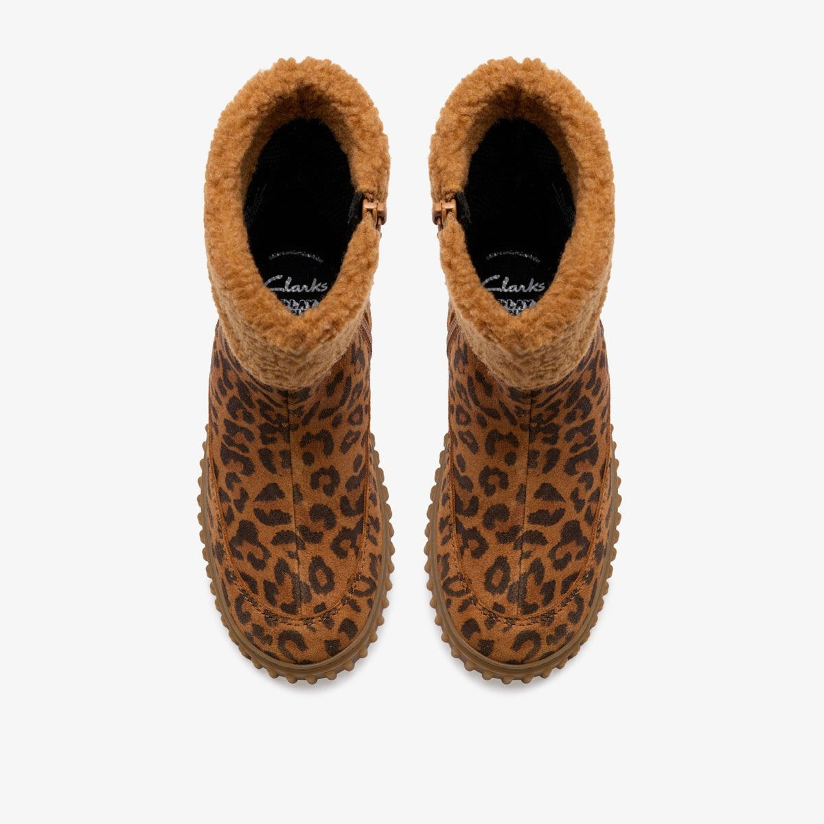 Cove Snug Kid Leopard Print - Clarks Kids