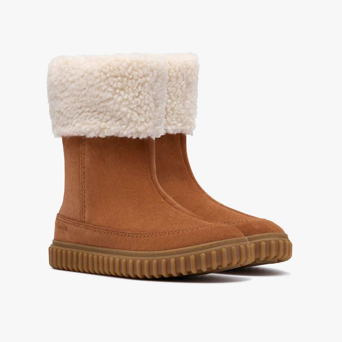 Cove Snug Kid Tan Suede - Clarks Kids