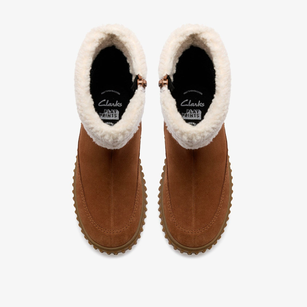 Cove Snug Kid Tan Suede - Clarks Kids