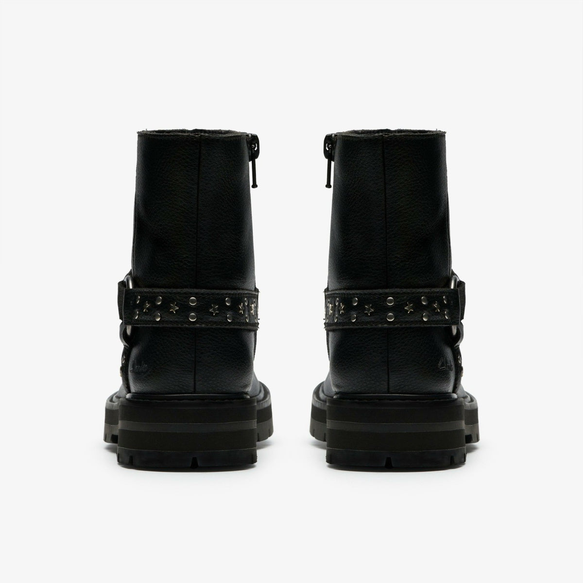Prague Shine Kid Black Leather - Clarks Kids