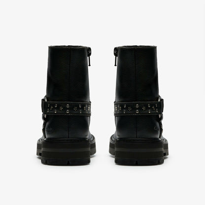 Prague Shine Kid Black Leather - Clarks Kids