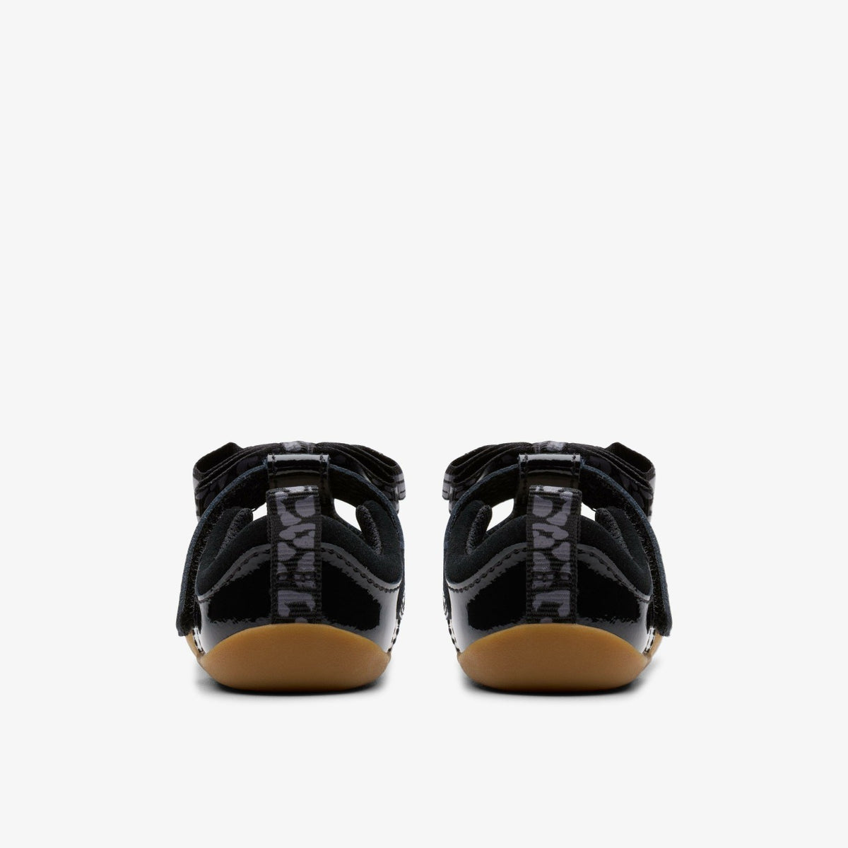 Roamer Trim Toddler Black Patent - Clarks Kids
