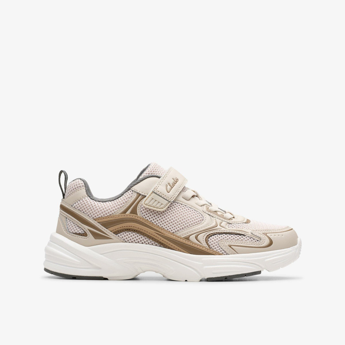Crafton Move Kid Beige Combination - Clarks Kids