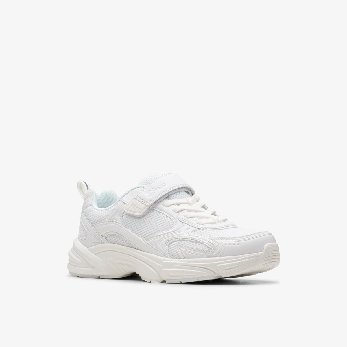 Crafton Move Kid White/White - Clarks Kids