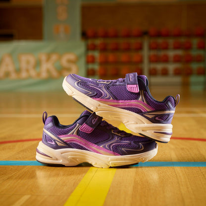 Crafton Move Kid Purple Combination - Clarks Kids