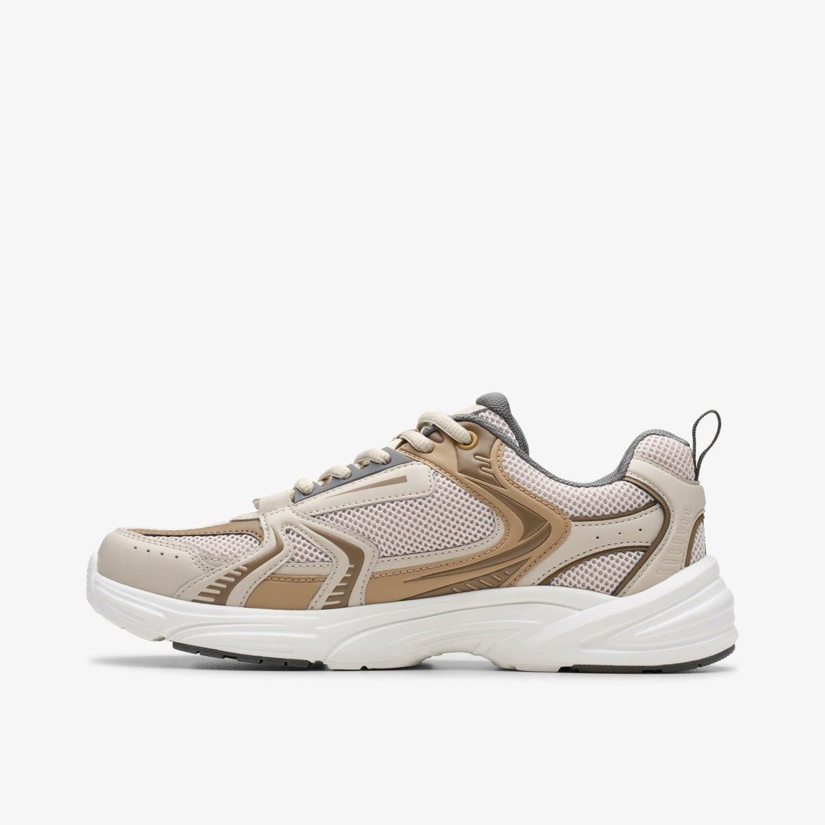 Crafton Move Youth Beige Combination - Clarks Kids