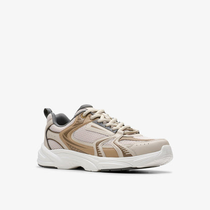 Crafton Move Youth Beige Combination - Clarks Kids