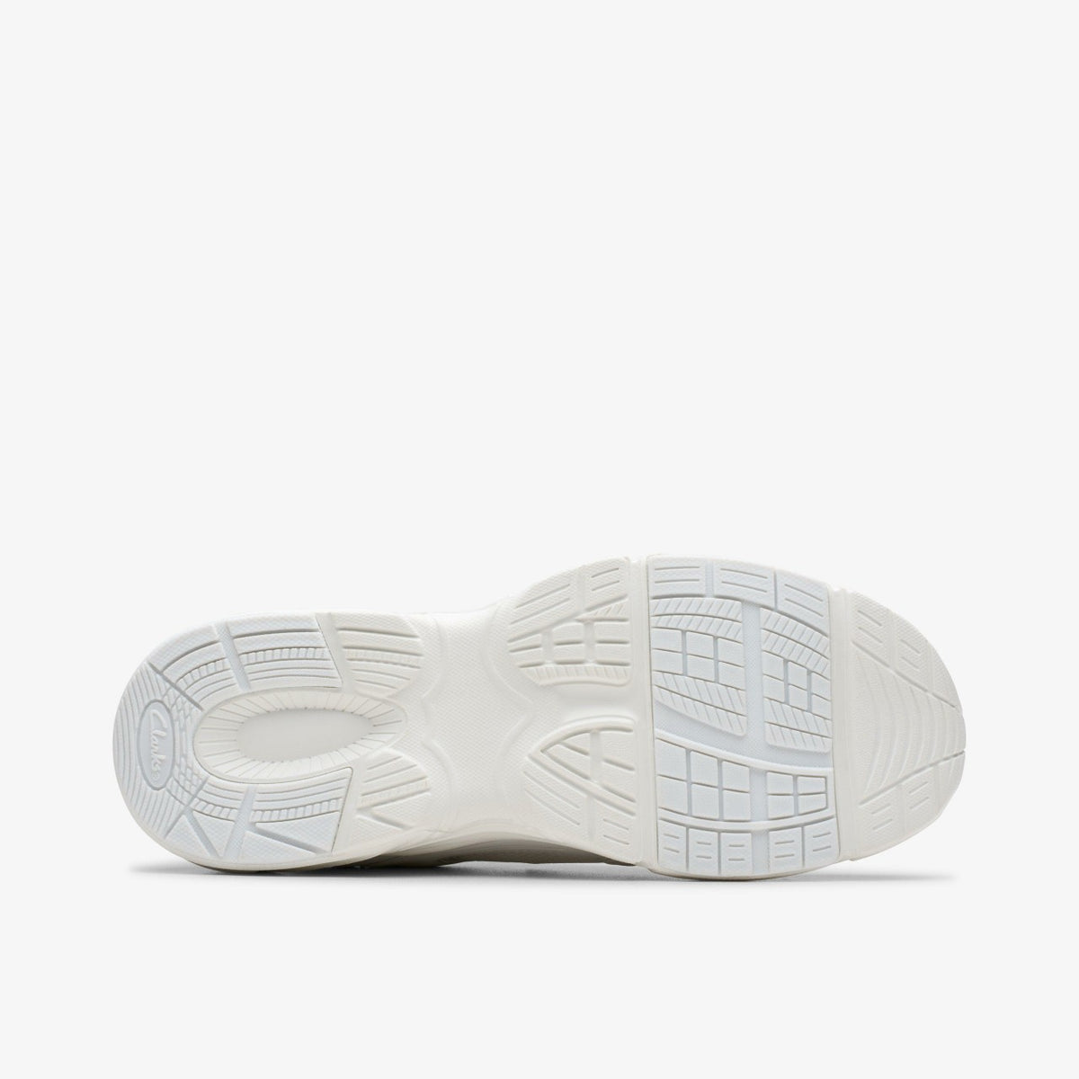 Crafton Move Youth White/White - Clarks Kids