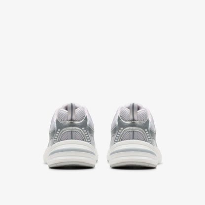 Crafton Move Youth Silver Metallic - Clarks Kids
