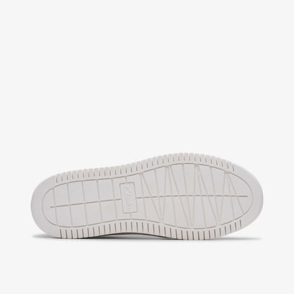 Barley Step Youth White/White - Clarks Kids
