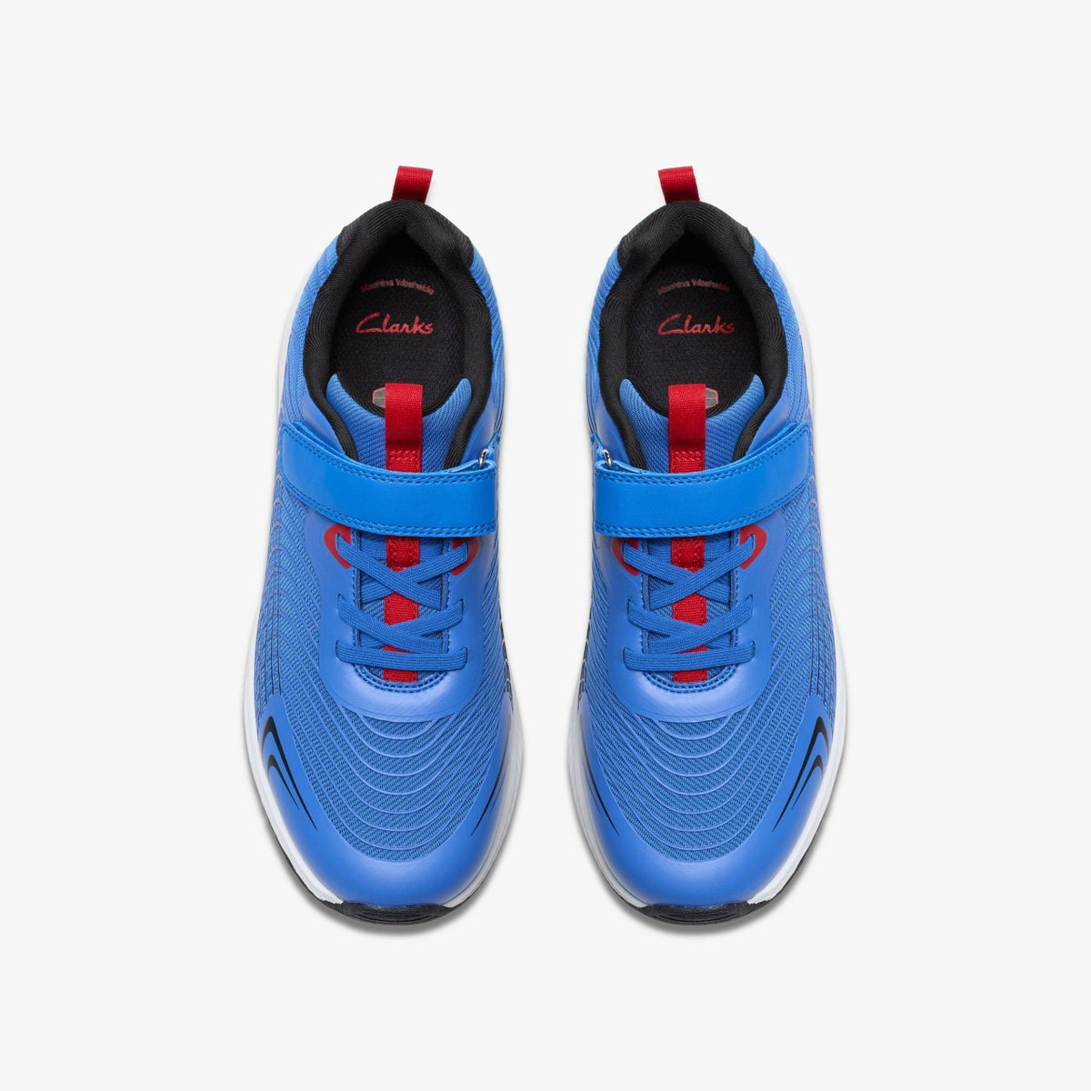 Deyes Dash Youth Blue Synthetic - Clarks Kids