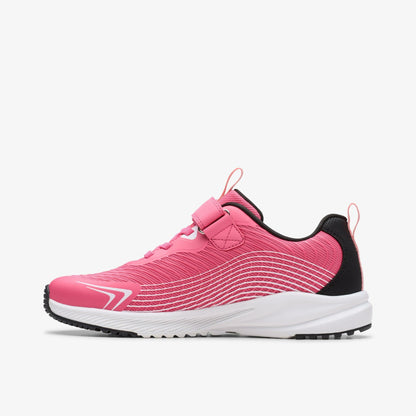 Deyes Dash Youth Pink Synthetic - Clarks Kids