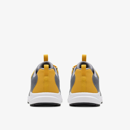 Deyes Dash Youth Grey Synthetic - Clarks Kids