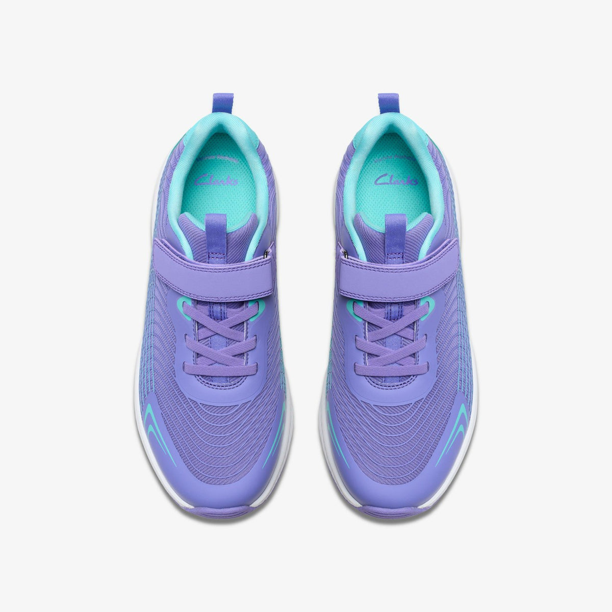 Deyes Dash Youth Purple Synthetic - Clarks Kids