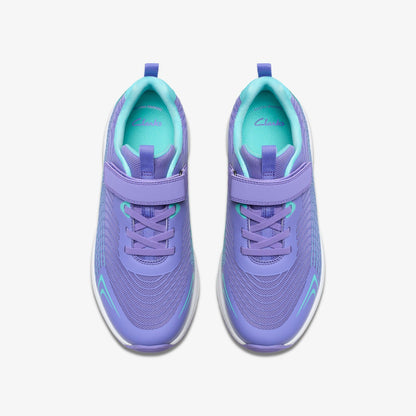Deyes Dash Youth Purple Synthetic - Clarks Kids