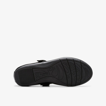 Dance Wish Kid Black Patent - Clarks Kids
