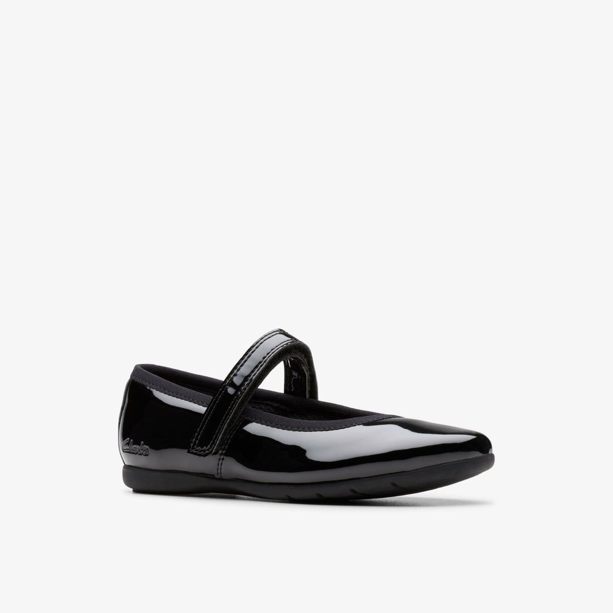Dance Wish Kid Black Patent - Clarks Kids