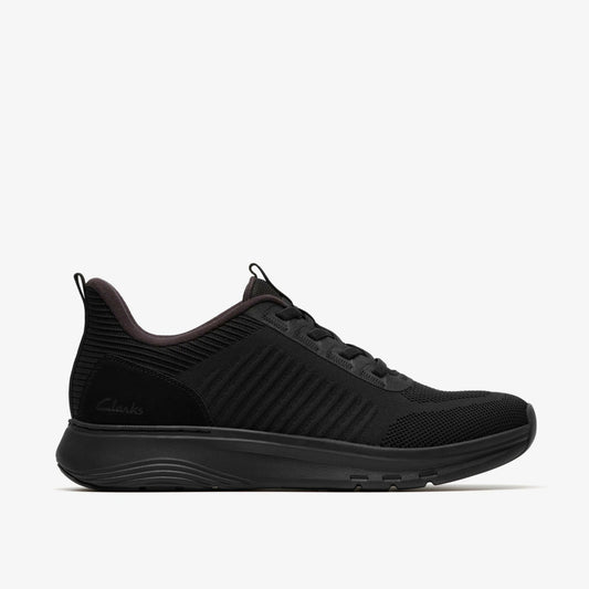 Motion Trek LT Black Knit - Clarks Men