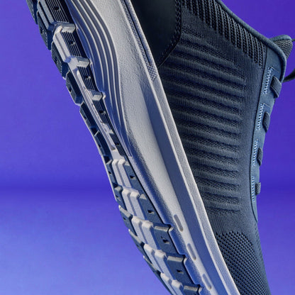 Motion Trek LT Navy Knit - Clarks Men