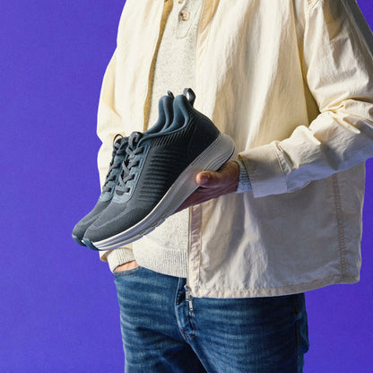 Motion Trek LT Navy Knit - Clarks Men