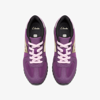 Jaspen Vibe Youth Purple - Clarks Kids