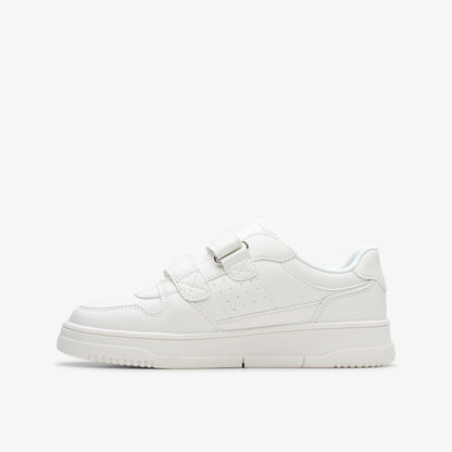 Canyon Sky Kid White/White - Clarks Kids