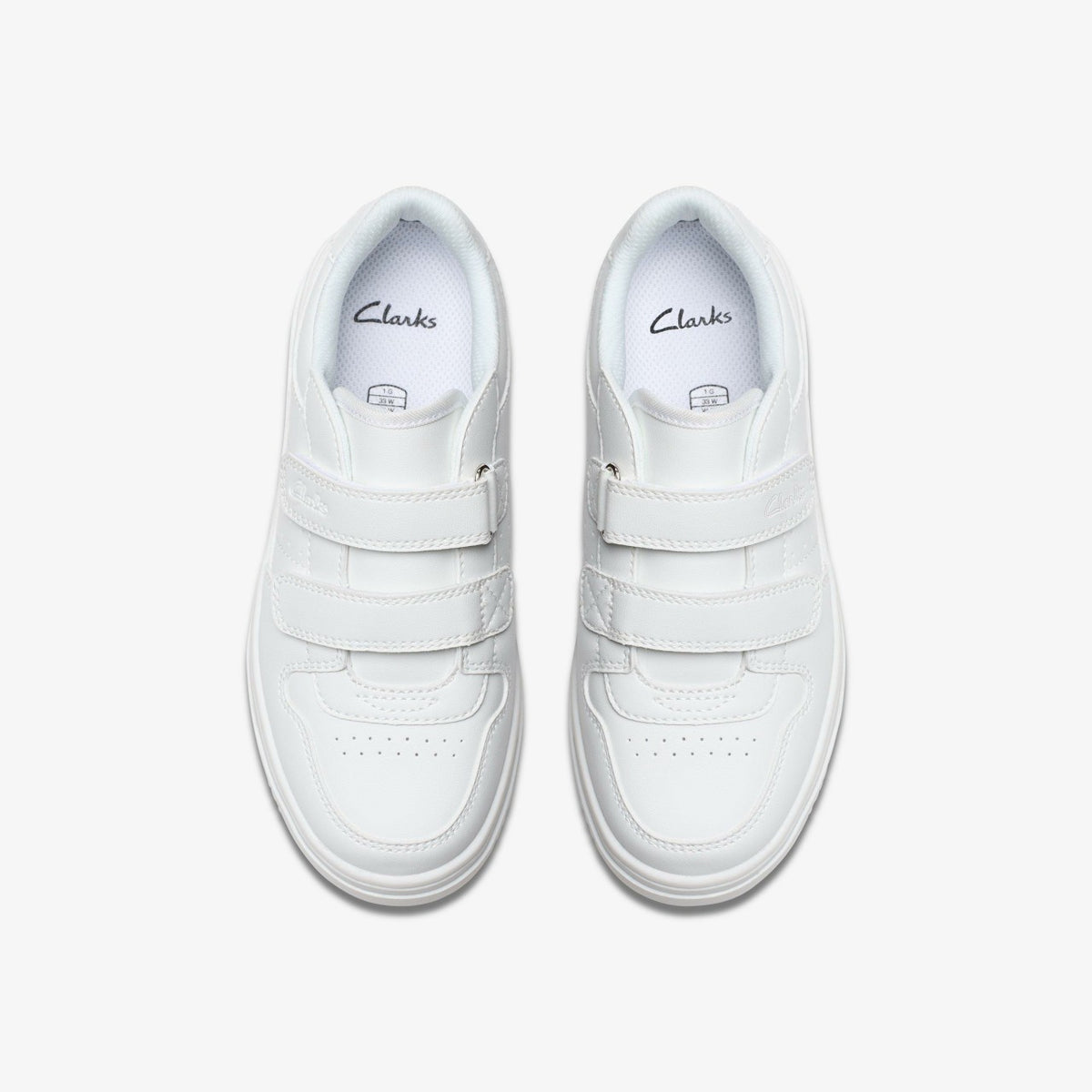 Canyon Sky Kid White/White - Clarks Kids