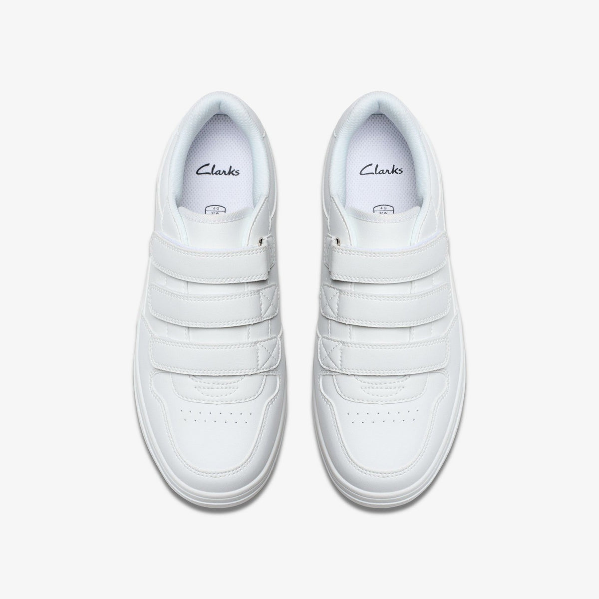 Canyon Sky Youth White/White - Clarks Kids