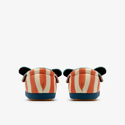 Fluffy Snug Toddler Orange Combination - Clarks Kids