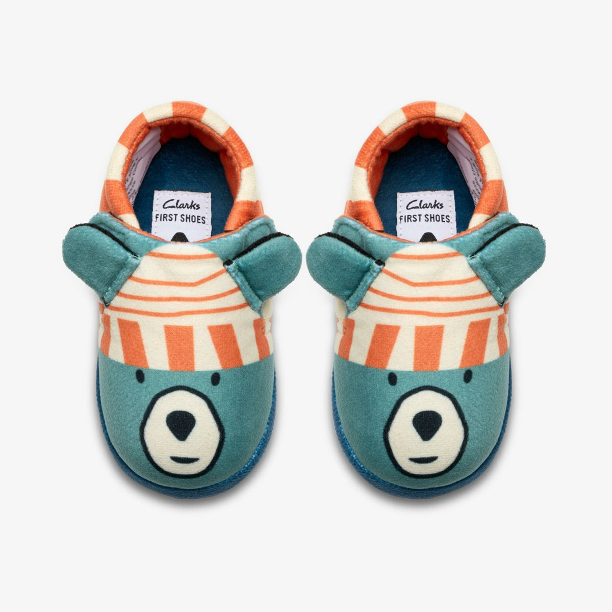 Fluffy Snug Toddler Orange Combination - Clarks Kids